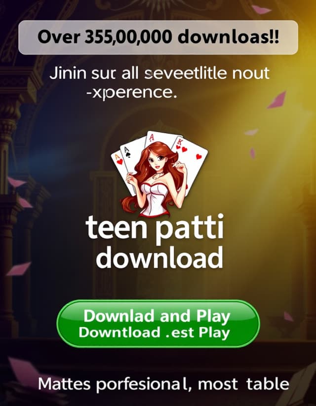 Teen Patti Joy Download Banner